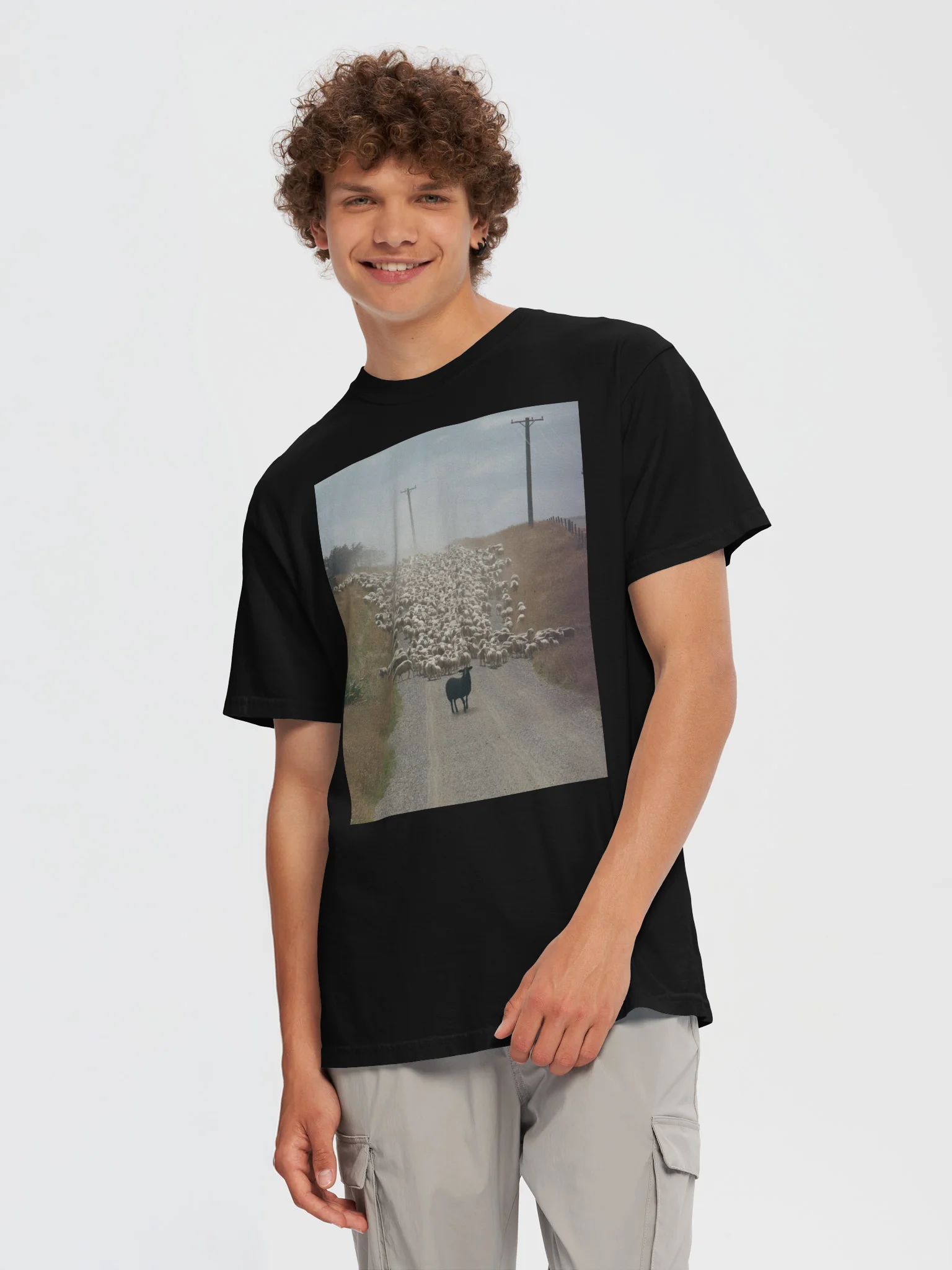 "Black Sheep" Cult Class Art T-Shirt product image (5)