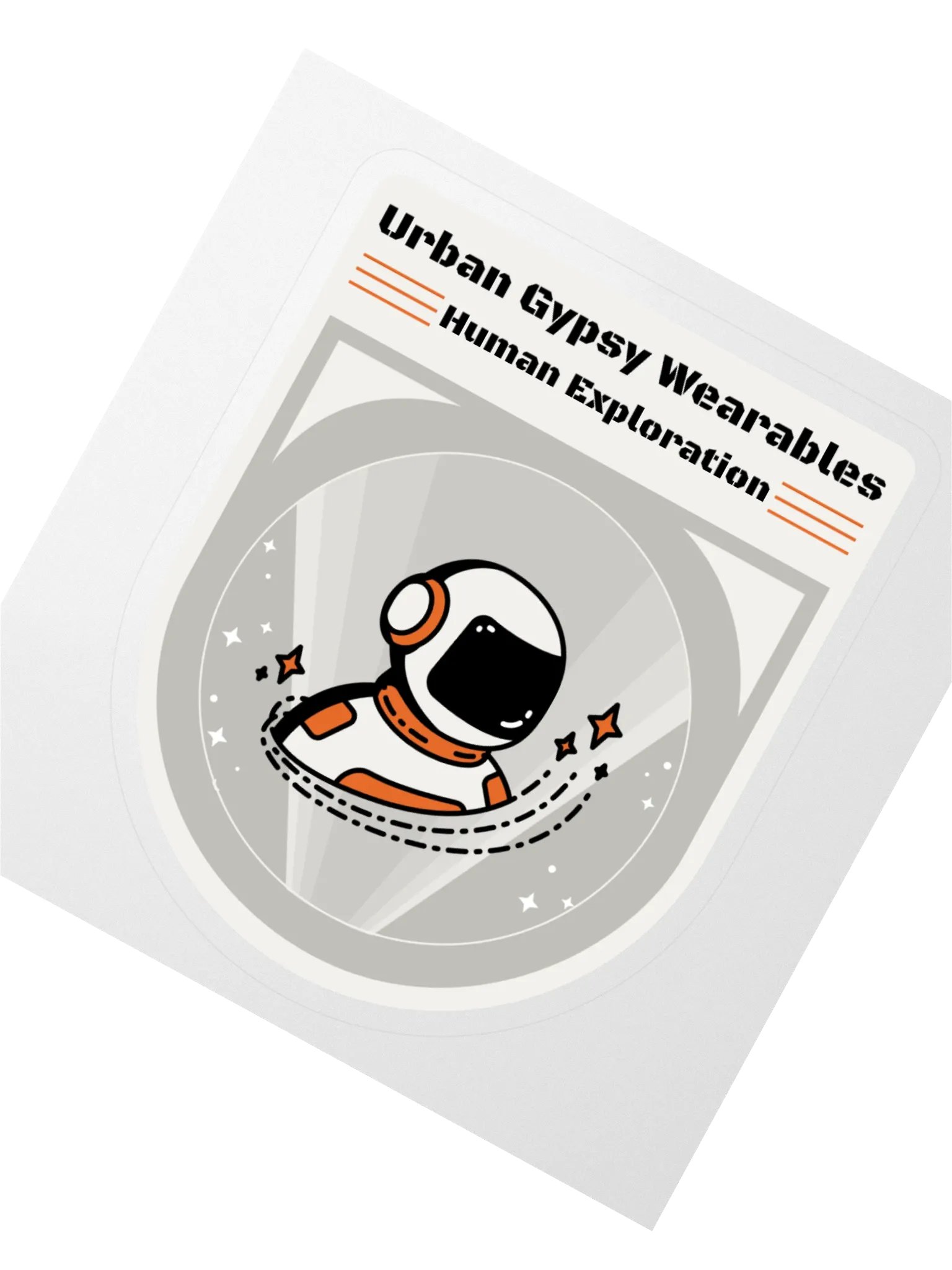 Cosmic Explorer Kiss Cut Sticker product image (2)