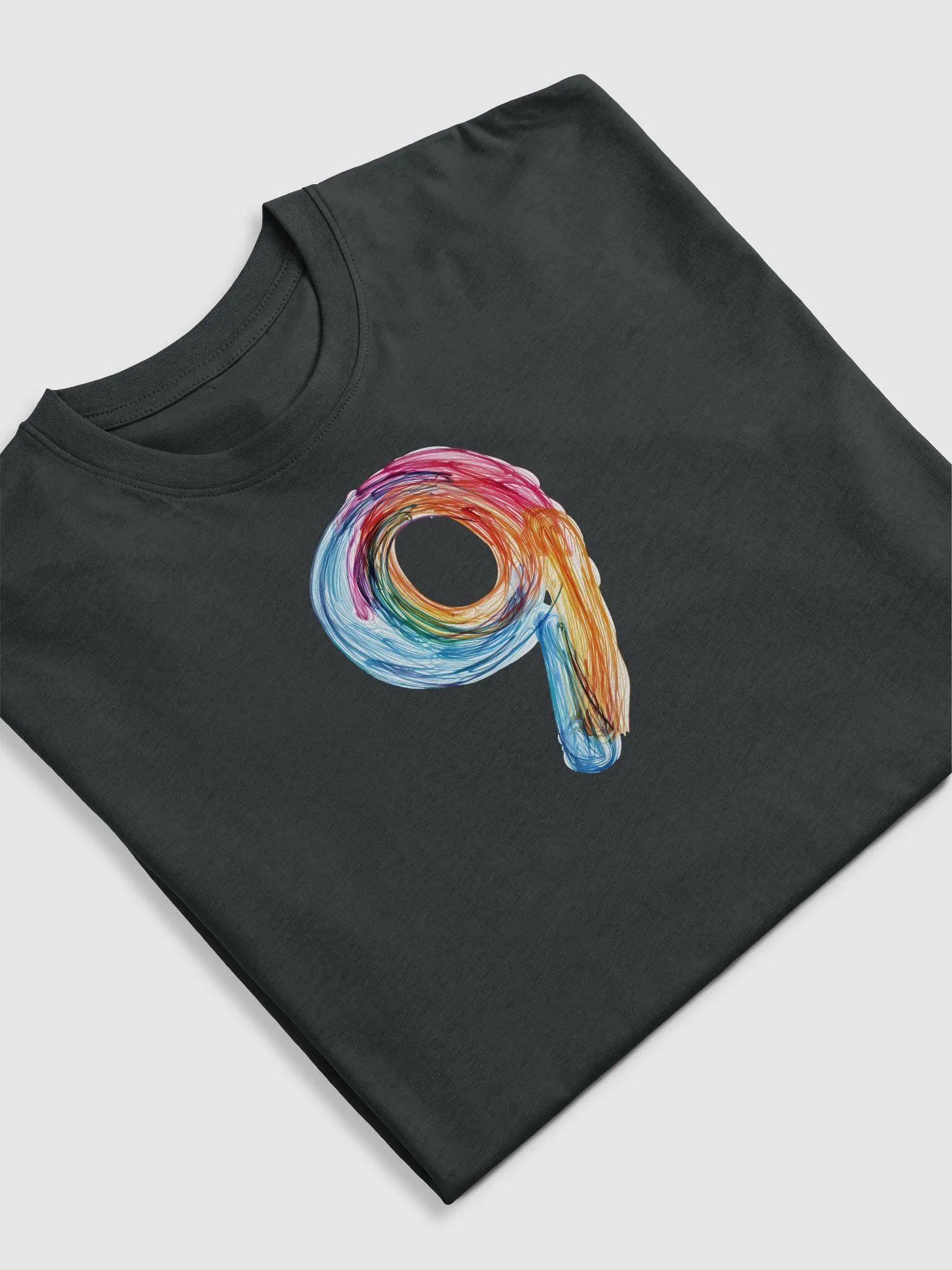 Vibrant Number 9 Artistic Tee product image (5)