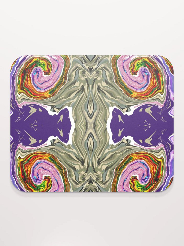 Liquid Design Mousemat (purple & green) product image (2)