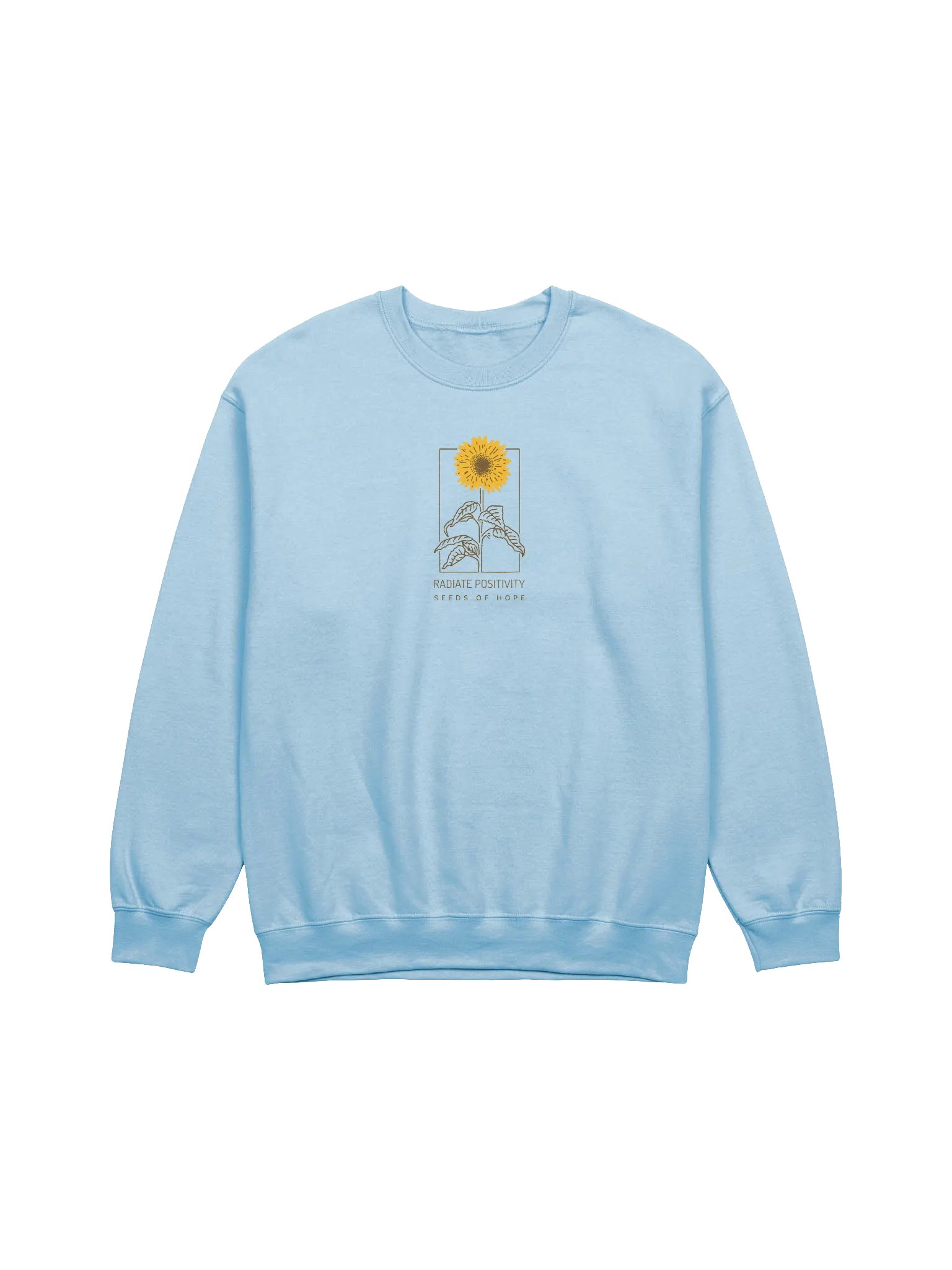 Radiate Positivity Sunflower Crewneck Sweatshirt product image (9)