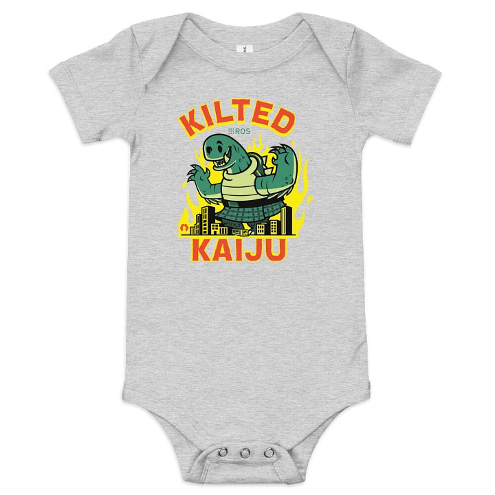 Kilted Kaiju baby onesie product image (1)
