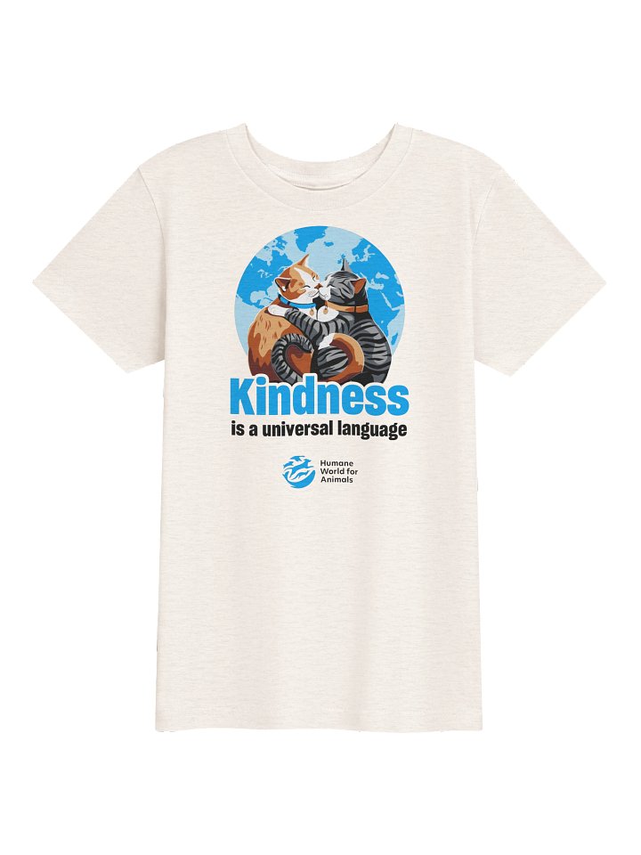 Kindness is a universal language - Kids shirt product image (1)