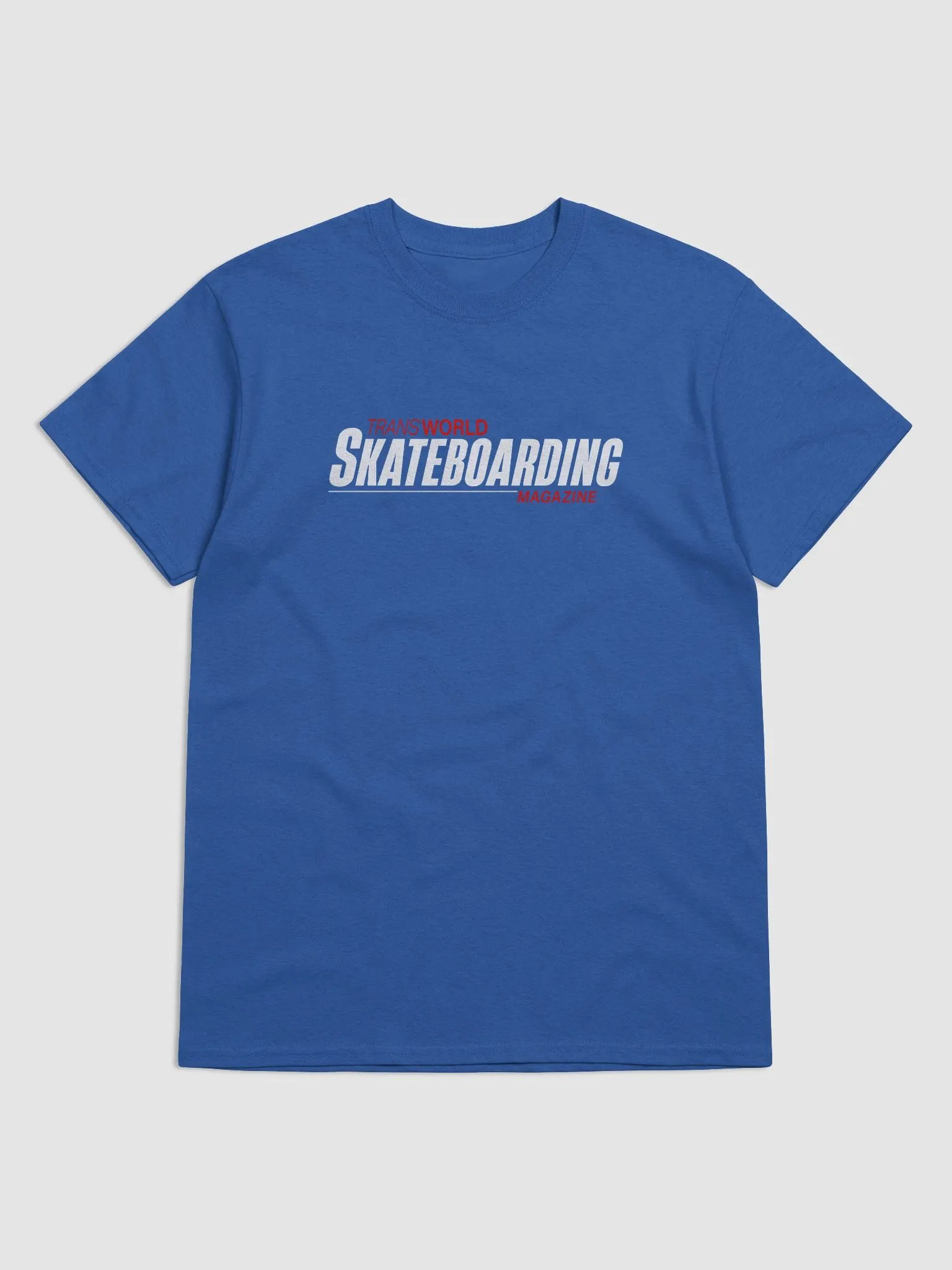 TWS Retro Logo | Crew T-Shirt (Royal Blue) product image (1)