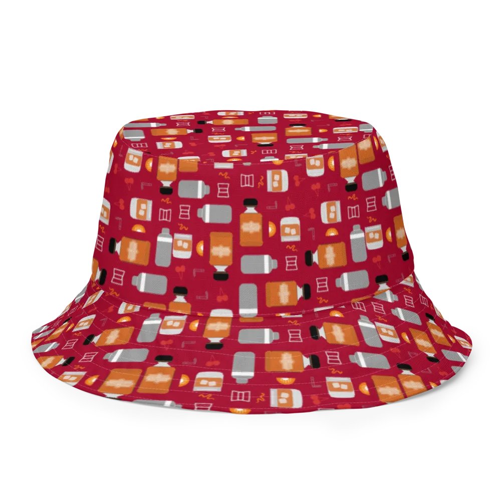 Bourbon Pattern Reversible Bucket Hat product image (4)