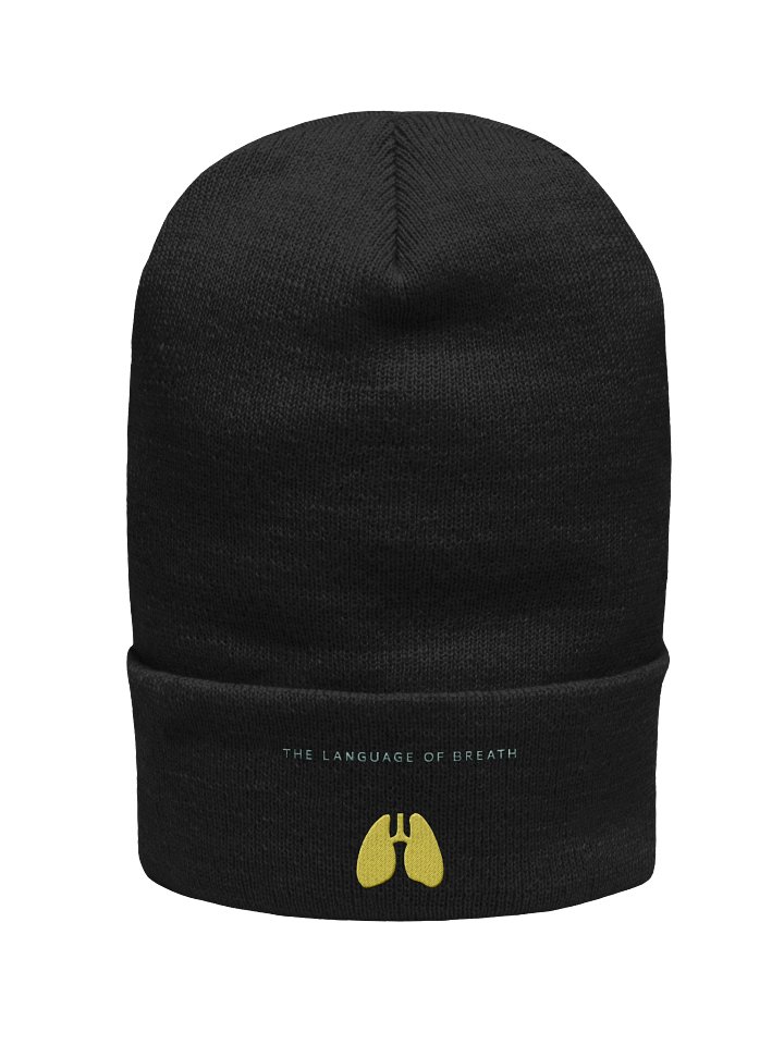 "The Language of Breath" Beanie product image (1)