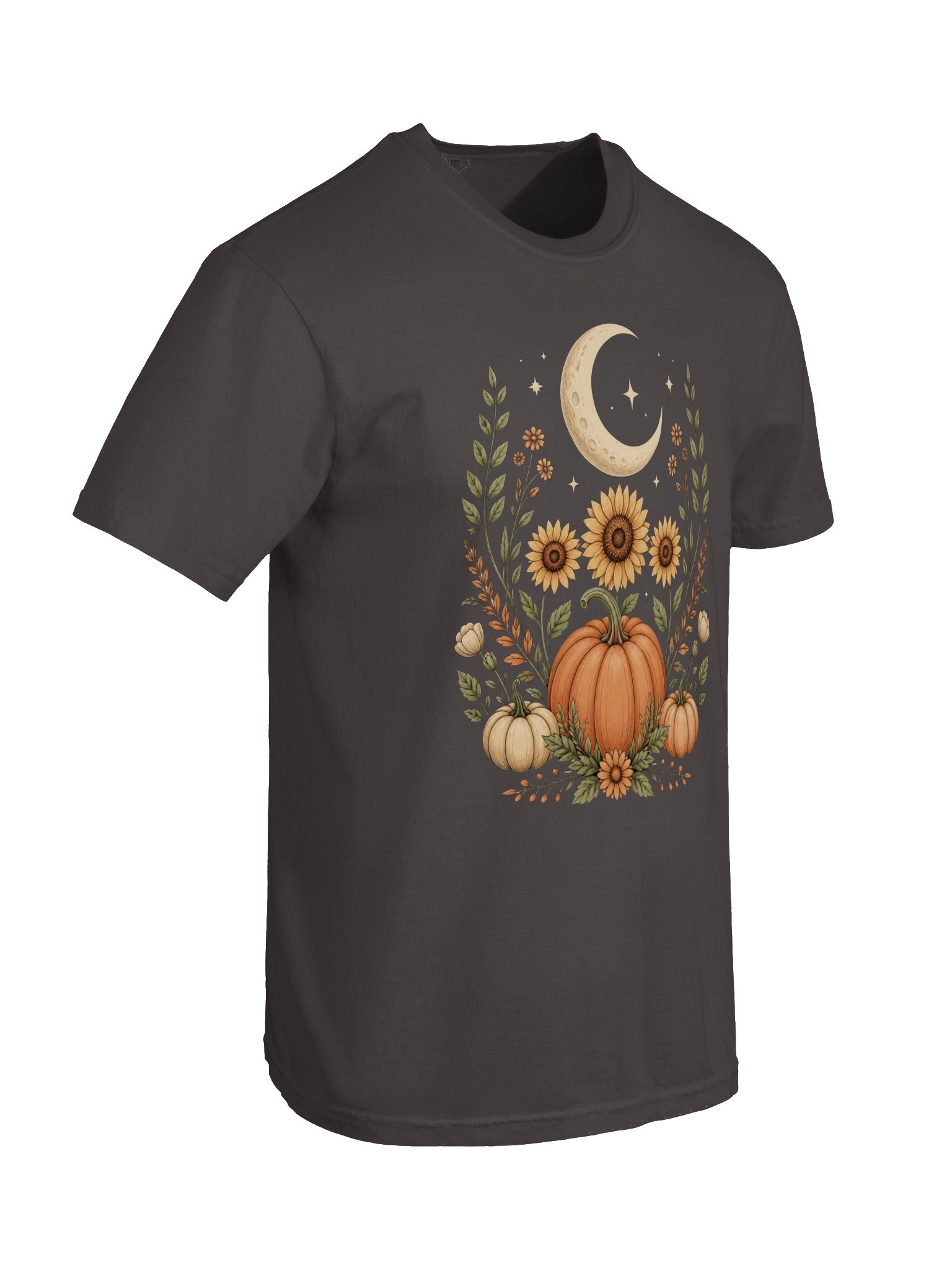 Autumn Moon & Pumpkin Garden Comfort Colors T-Shirt product image (39)
