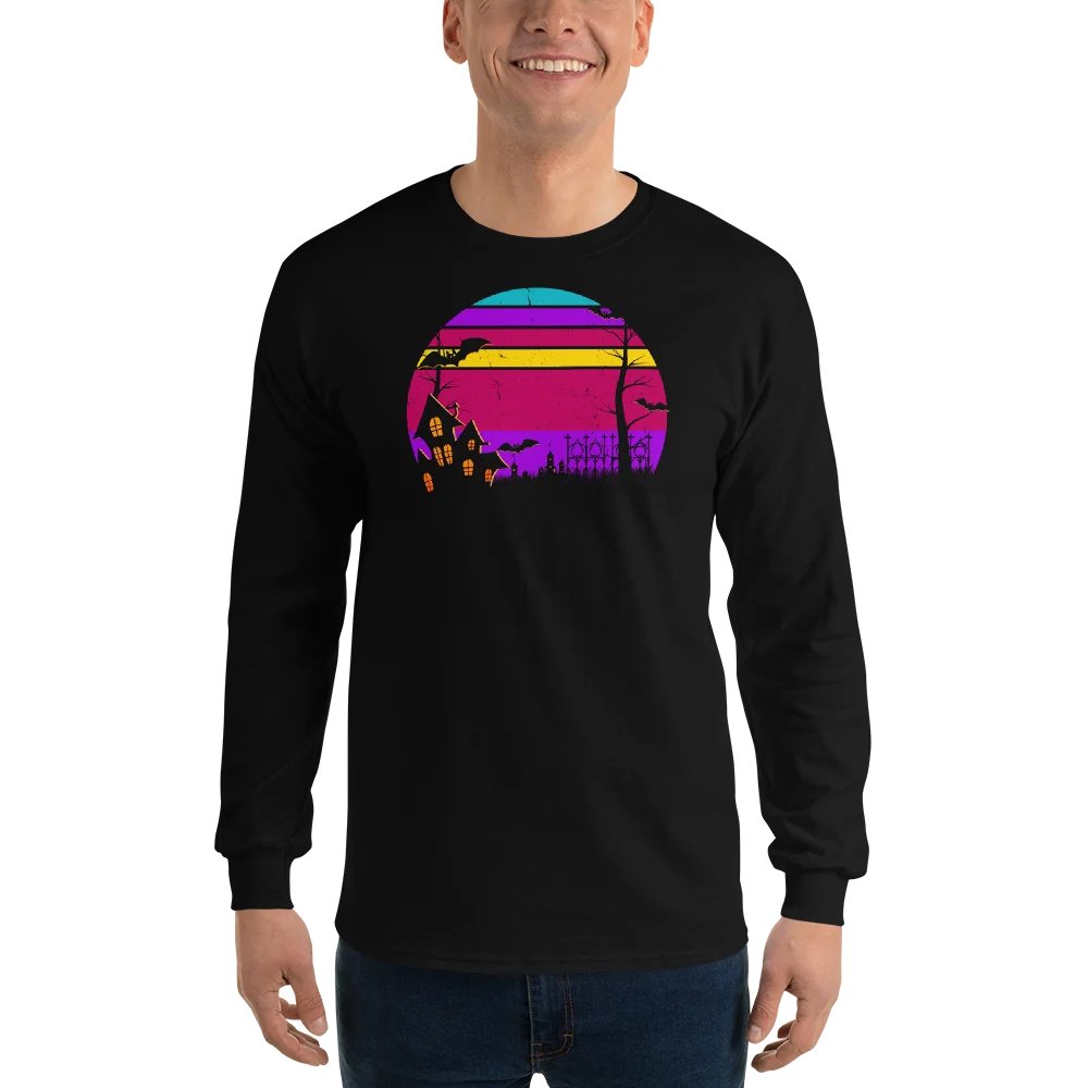 Spooky Retro Long Sleeve Tee product image (1)