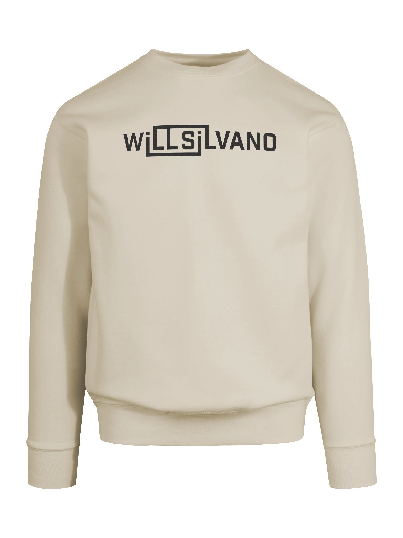 sweater printed logo black product image (9)