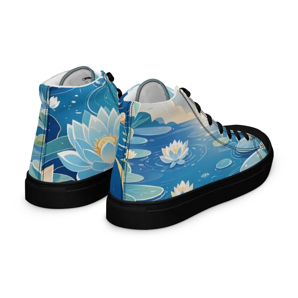 Moonlit Lotus High Tops product image (11)