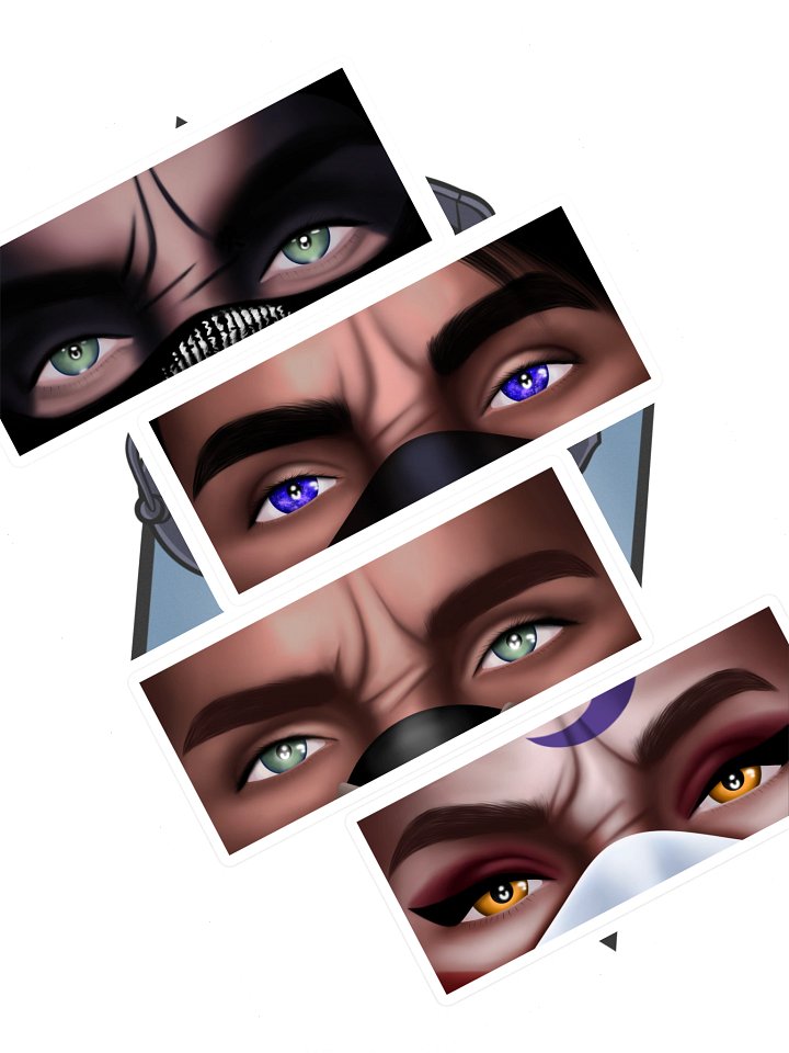 Eye Stickers - Sheet 1 product image (1)
