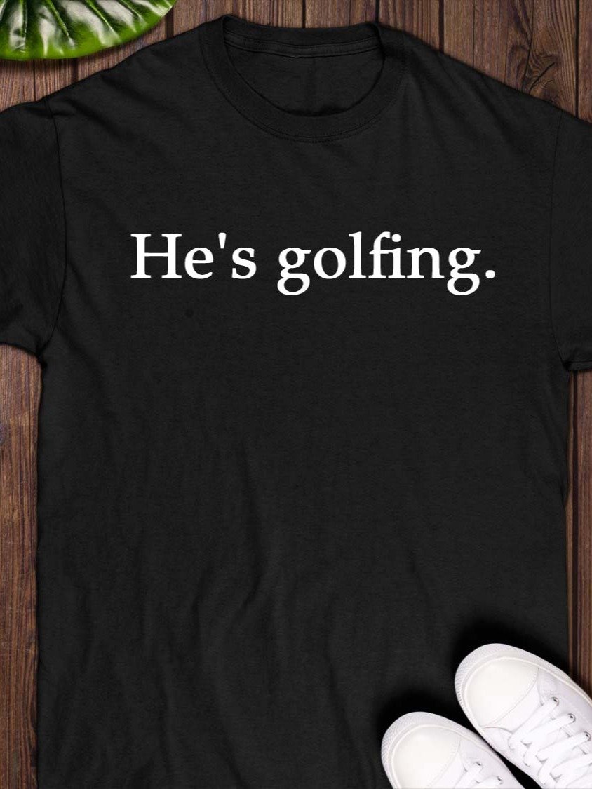 Hes Golfing Shirt product image (1)