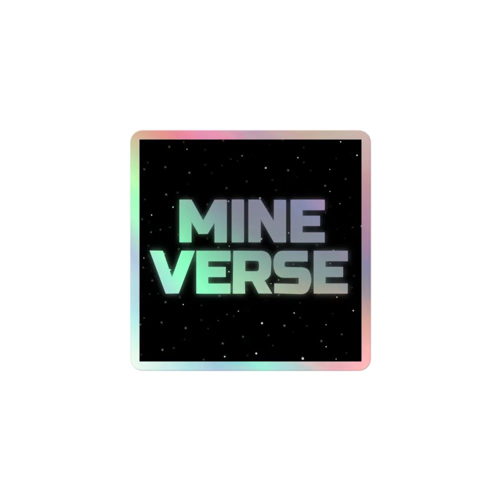 Mineverse Holo Icon Sticker product image (1)