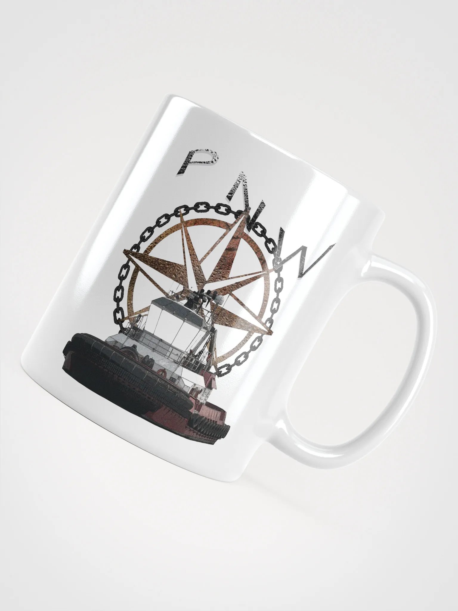PNW Compass Rose Athena Mug 11oz, 15oz, & 20oz product image (4)