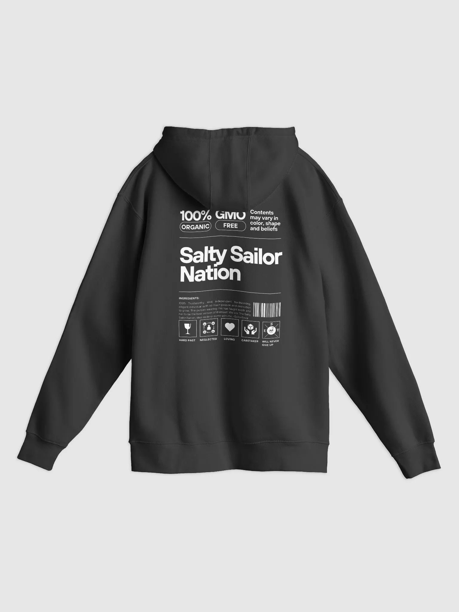 Salty Sailor Nation GMO Hoodie product image (1)