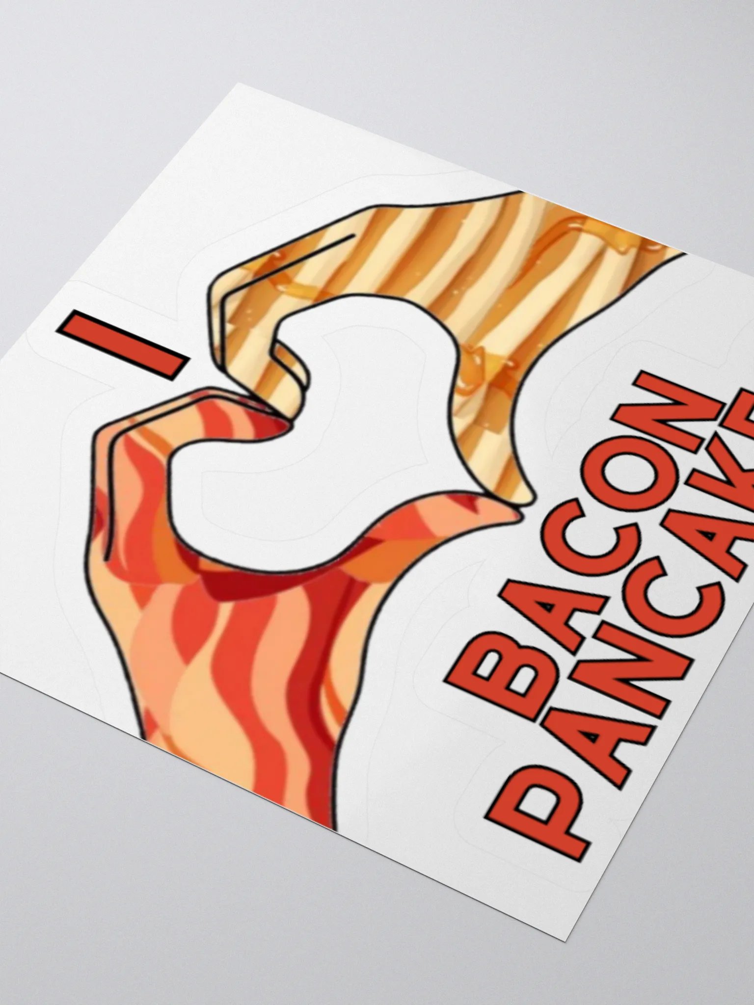 Bacon Pancakes Stickers product image (8)