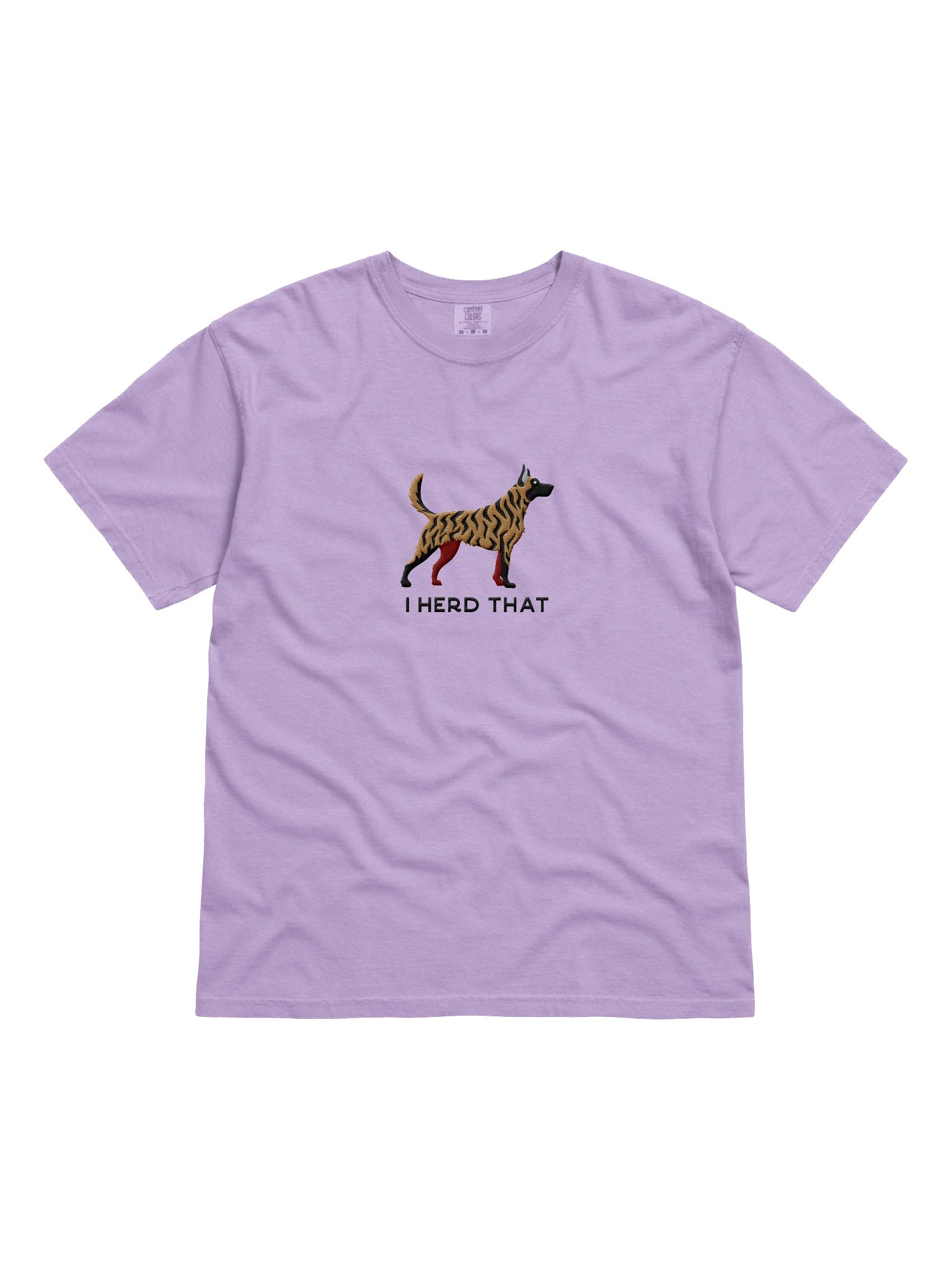 I Herd That T-Shirt(Embroidered) of a Dutch Shepherd(Brindle) product image (4)