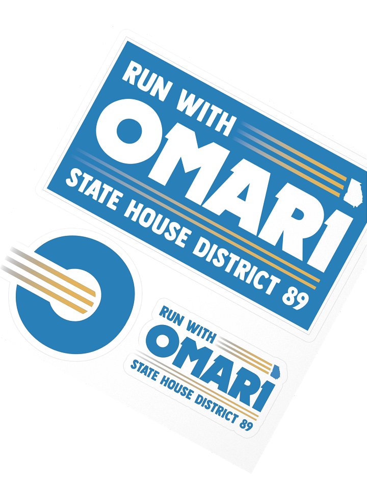 Omari Sticker Sheet product image (2)
