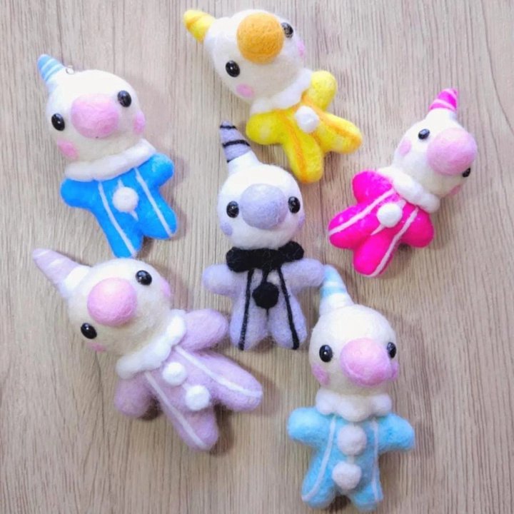 Tumi Clown Needle Felt - Small [MTO] product image (2)