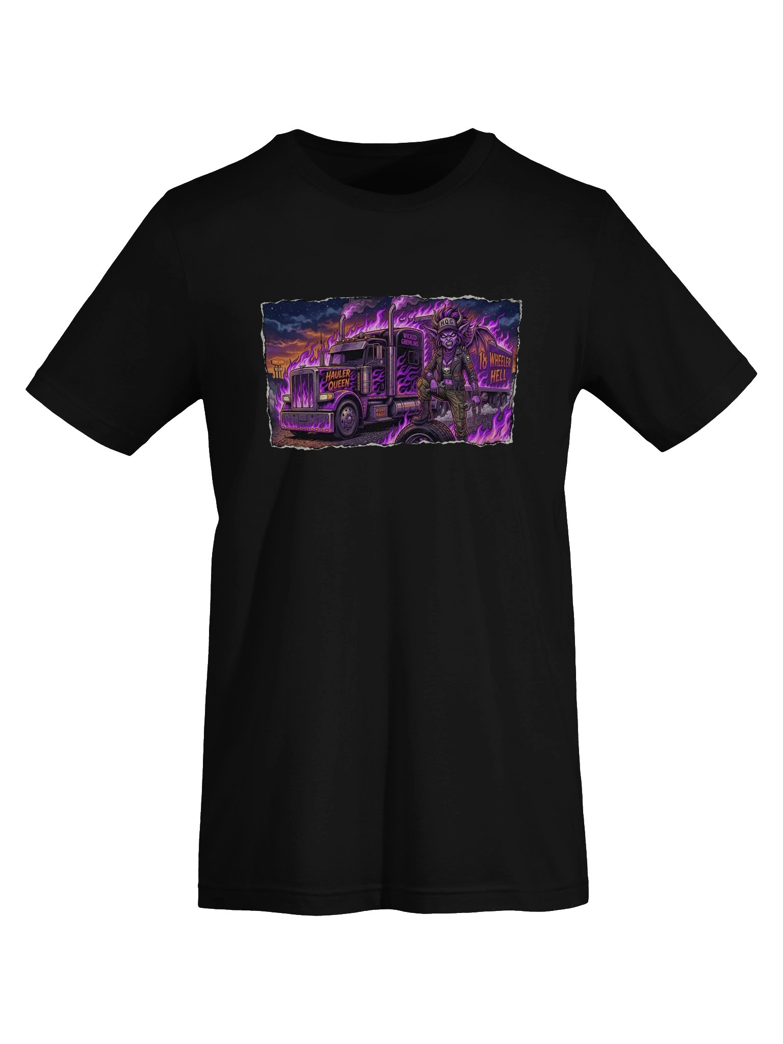 Hellfire Hauler Queen T-Shirt product image (7)