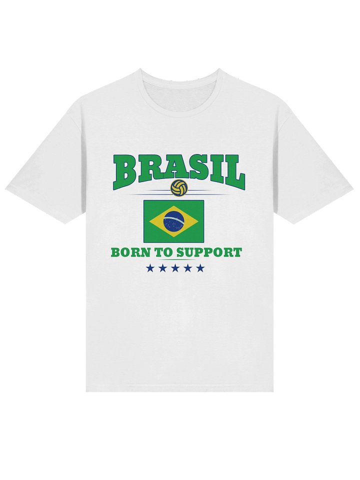 Brasil | Born to Support Tee product image (2)