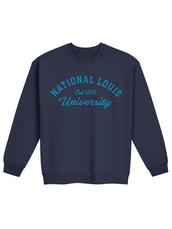 NLU Arch and Script Crewneck Sweatshirt - Navy 2 product image (1)
