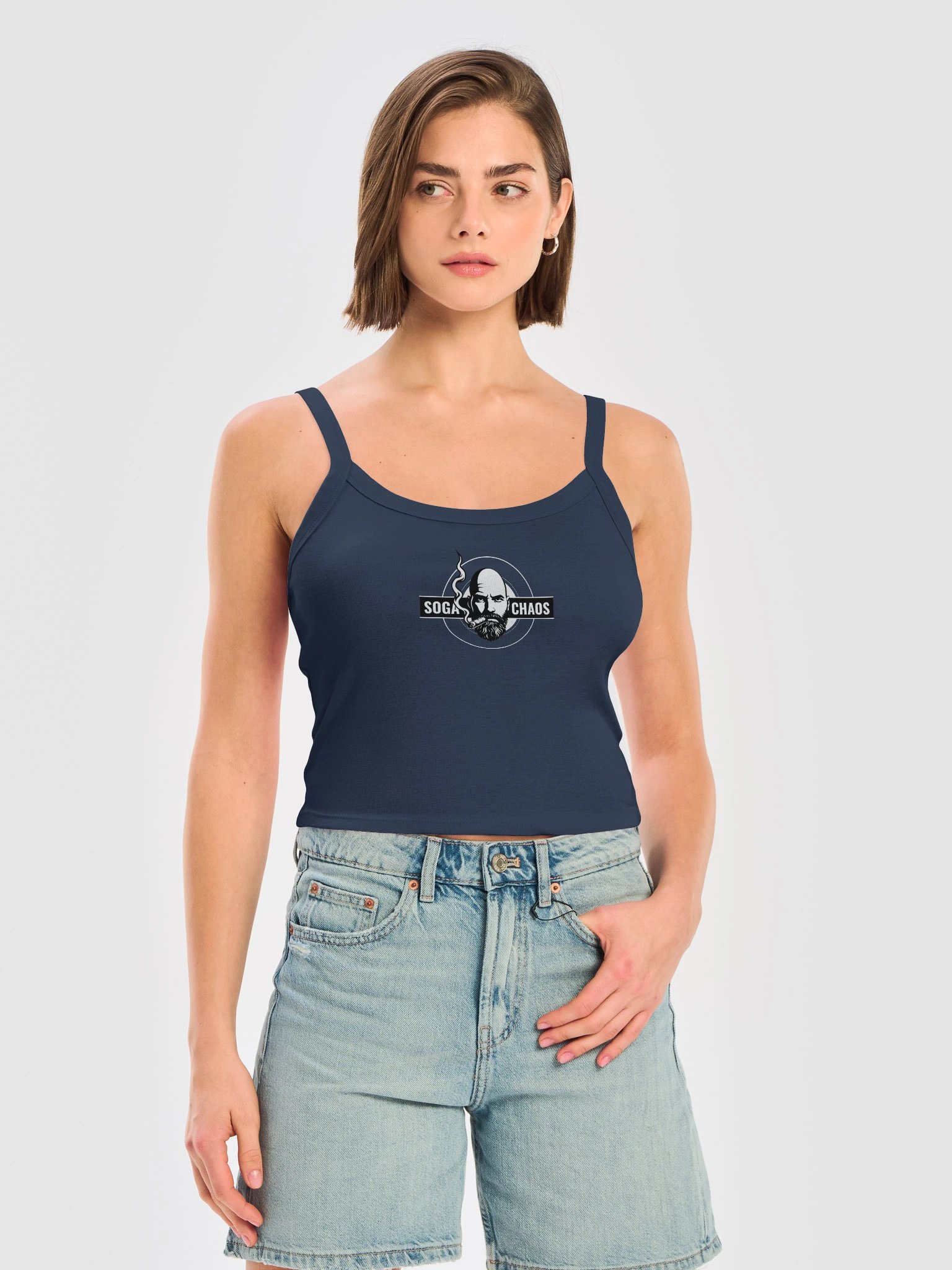 SOGA CHAOS RIBBED TANK TOP product image (3)