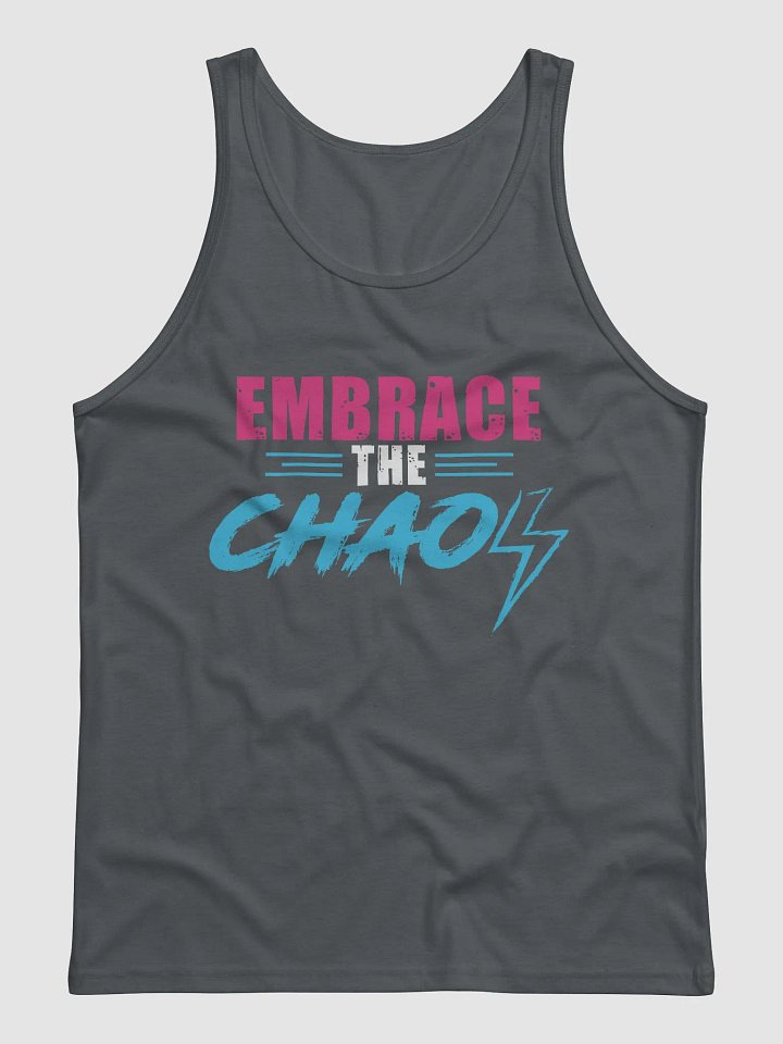 Embrace the Chaos v2 Unisex Tank (Pink/Blue) product image (1)