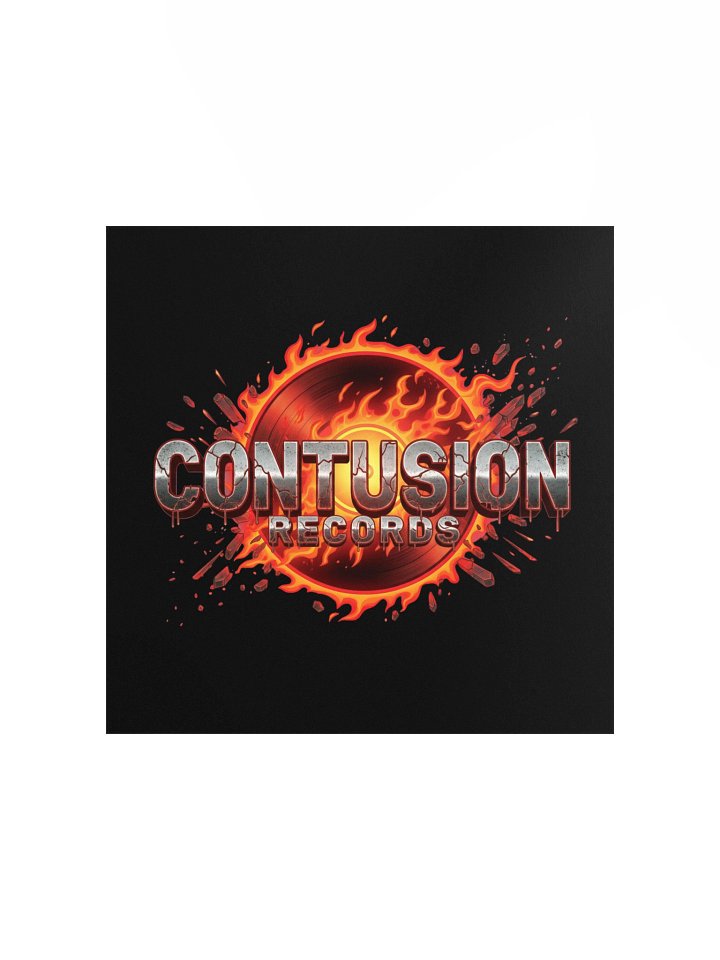 CR Fiery Vinyl Flames Logo Matte Poster product image (3)