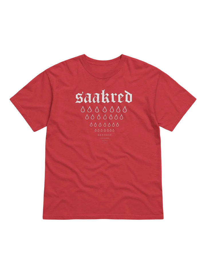 Saakred Tears Tee (red) product image (1)