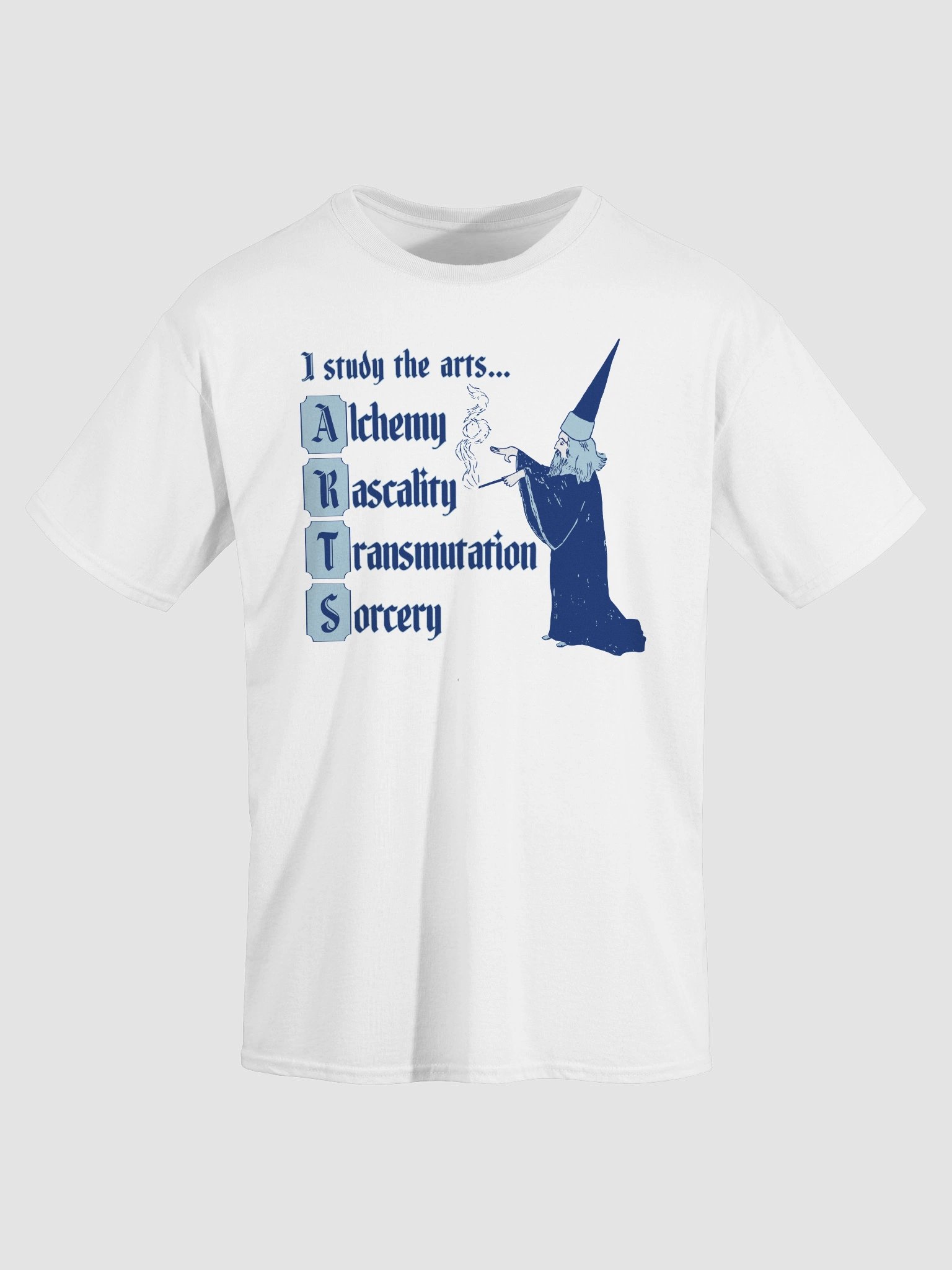 I study the arts wizard t-shirt product image (43)