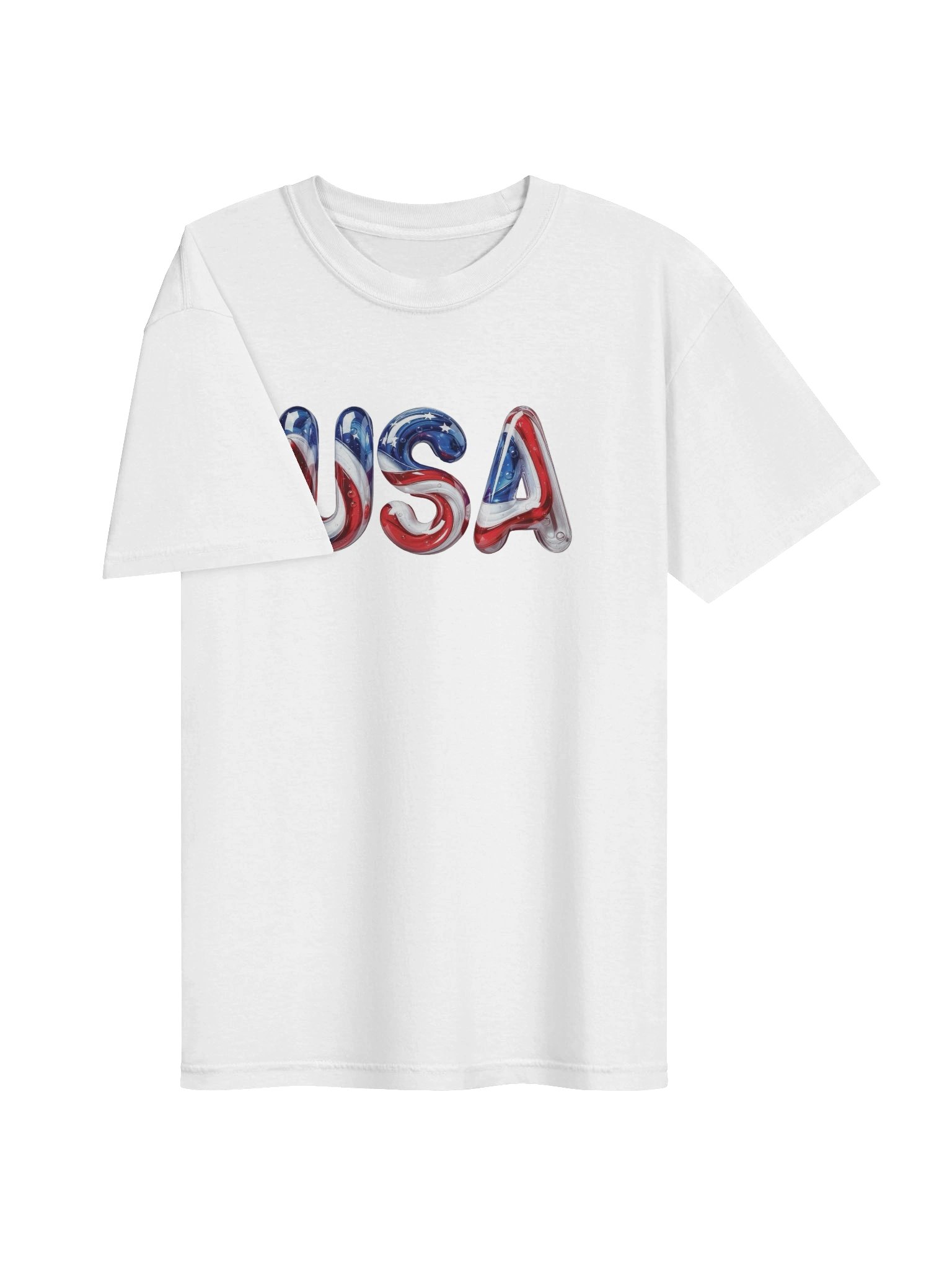 USA Glass Bubble Patriotic T-Shirt product image (22)