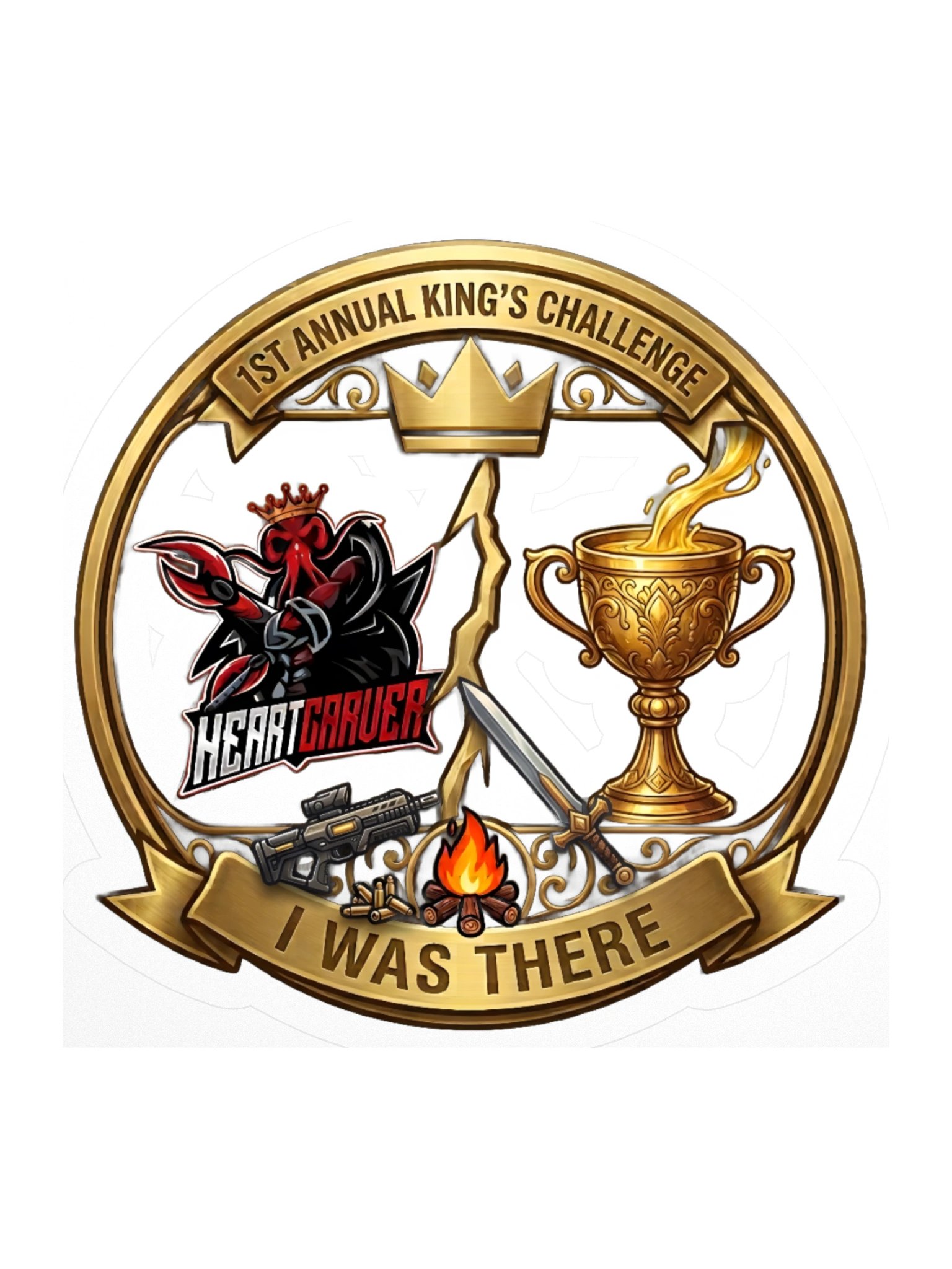 1tKingChallenge Stickers product image (1)