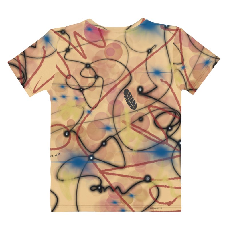 Women's Crew Neck Poly Tee 'Golden' product image (2)