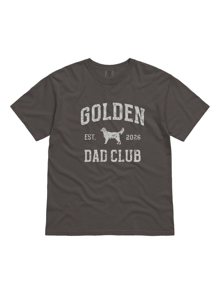 Golden Retriever Dad Club Shirt | Comfort Colors 1717 Vintage Dog Dad Tee product image (2)