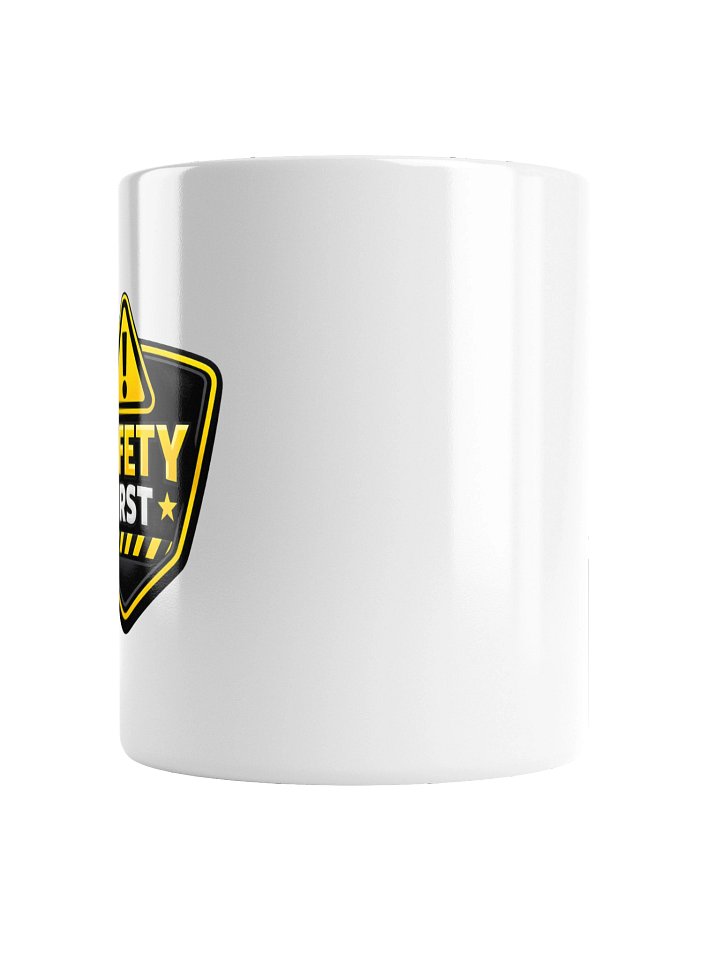 Safety First | Workplace Safety Awareness White Glossy Mug product image (5)