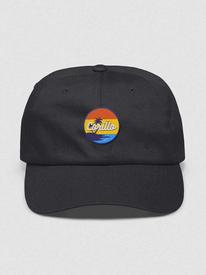 Summer Sunrise Embroided Dad Hat product image (1)