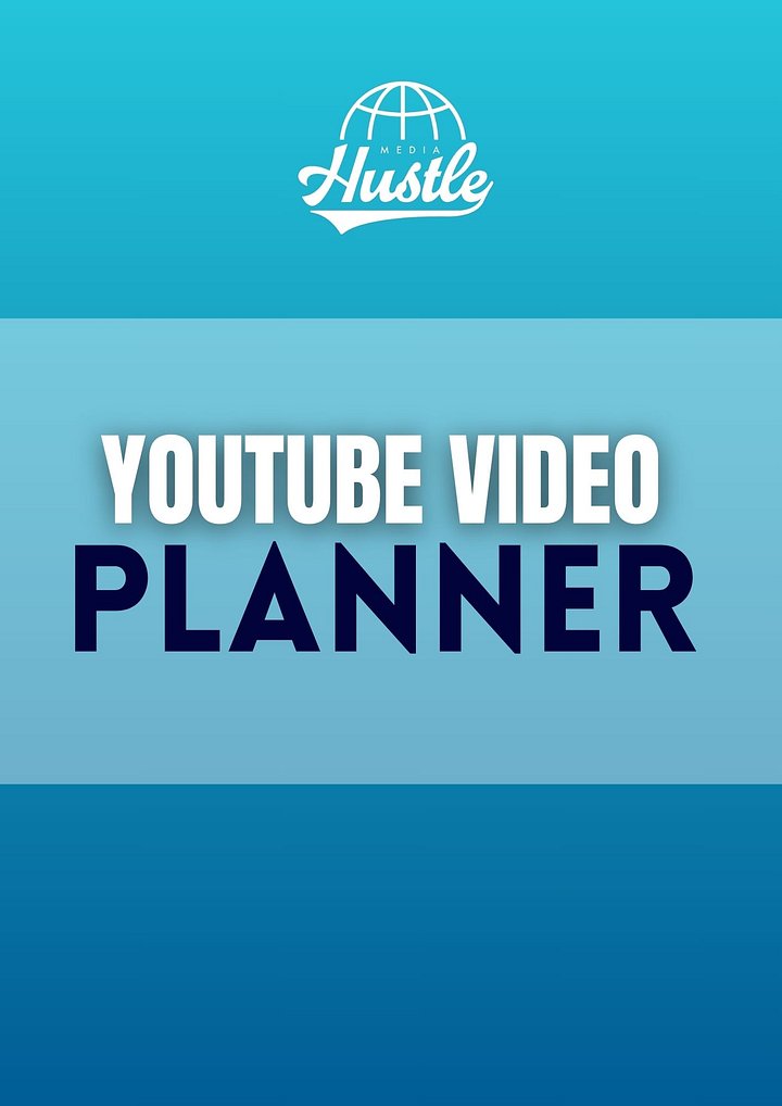 Youtube Video Planner - Media Hustle product image (2)