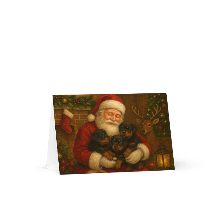 Santa Paws Greeting Card product image (1)