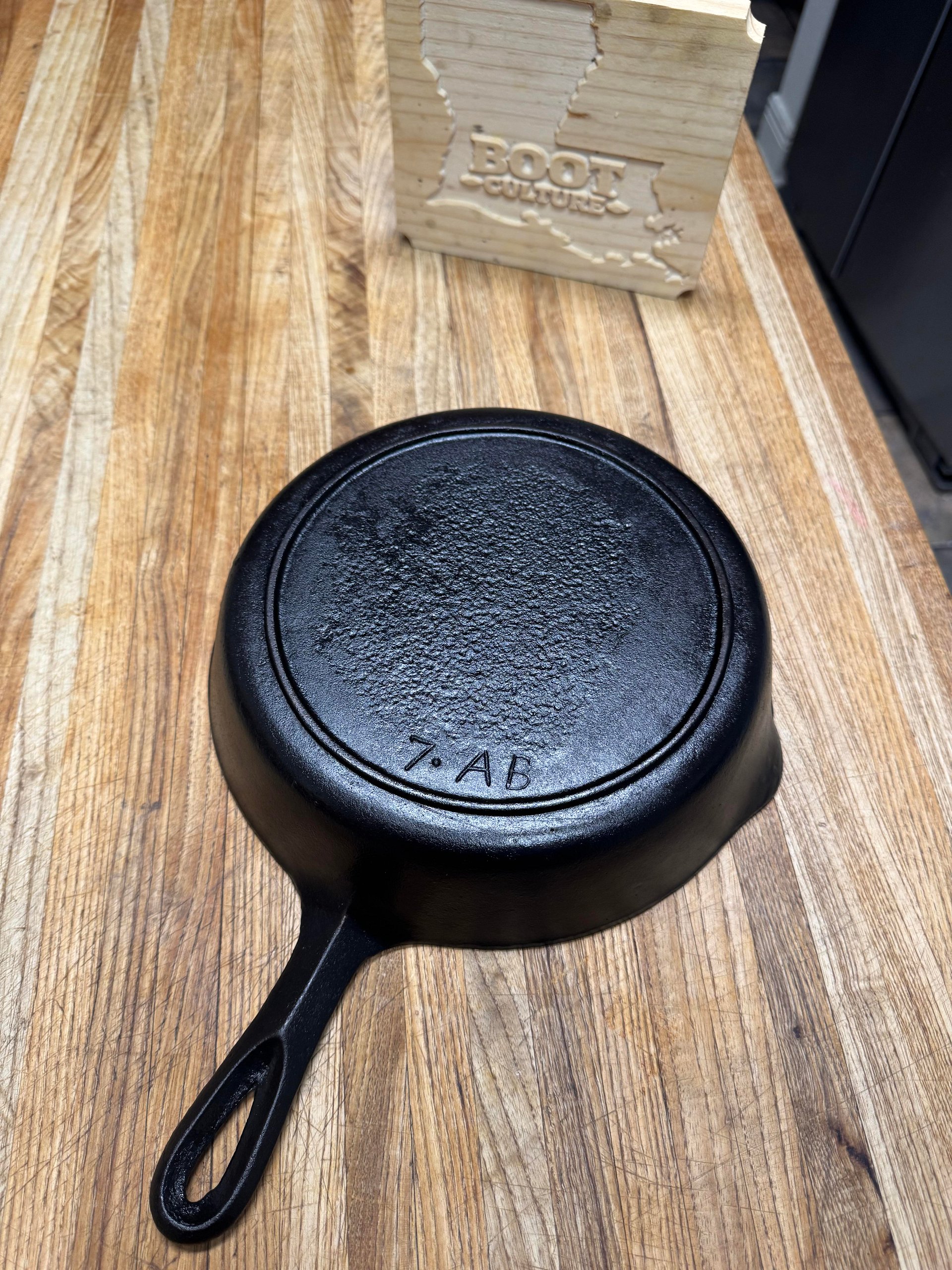 Vintage BSR Red Mountain #7 Skillet (7AB) product image (1)