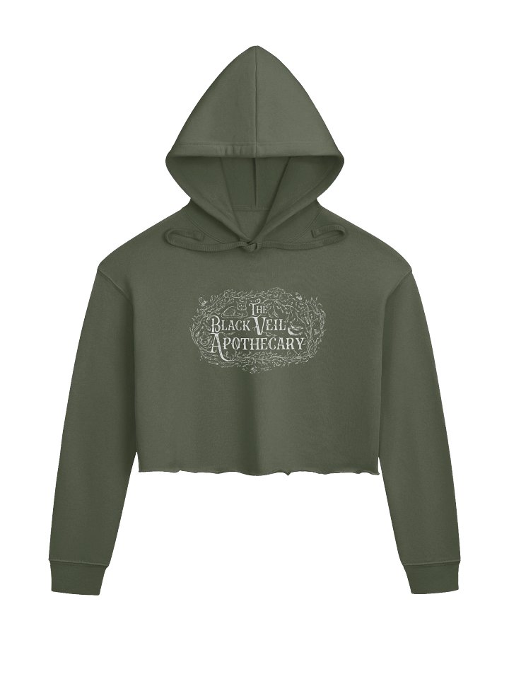 The Black Veil Apothecary Crop Hoodie product image (9)