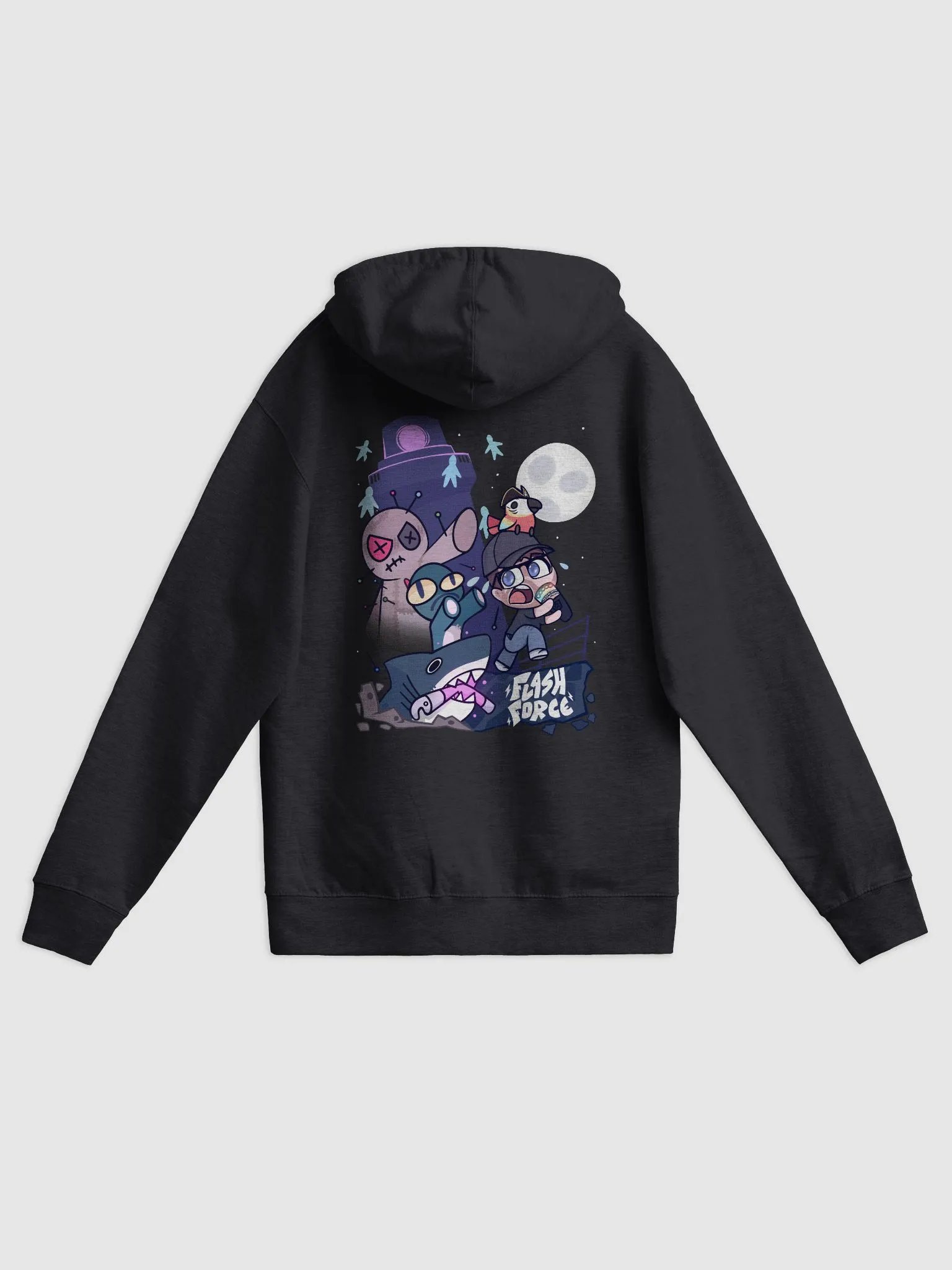 FlashForce Plushies Attack Zip Up Hoodie product image (2)