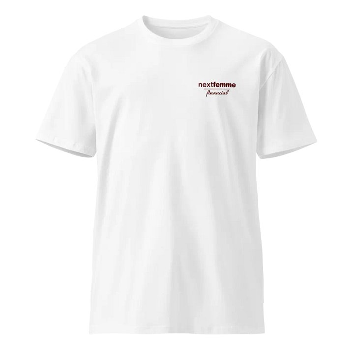 Supreme Comfort Premium Cotton Unisex Tee with Maroon Logotype product image (1)