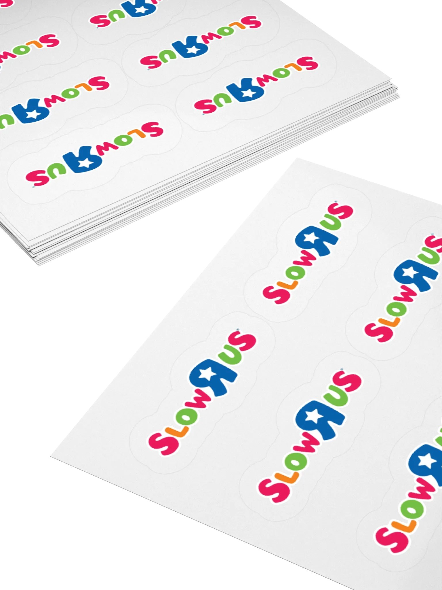 SLOW-R-US STICKERS (8-PACK) product image (4)