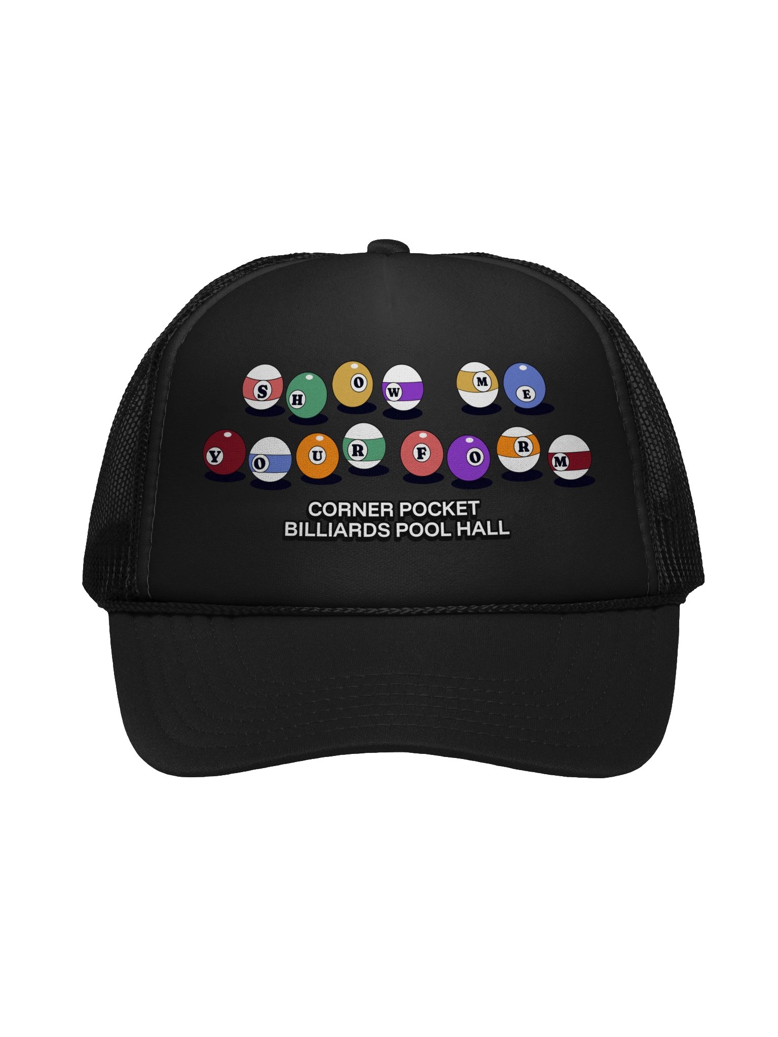 Show Me Your Form Billiards Pool Hat product image (1)