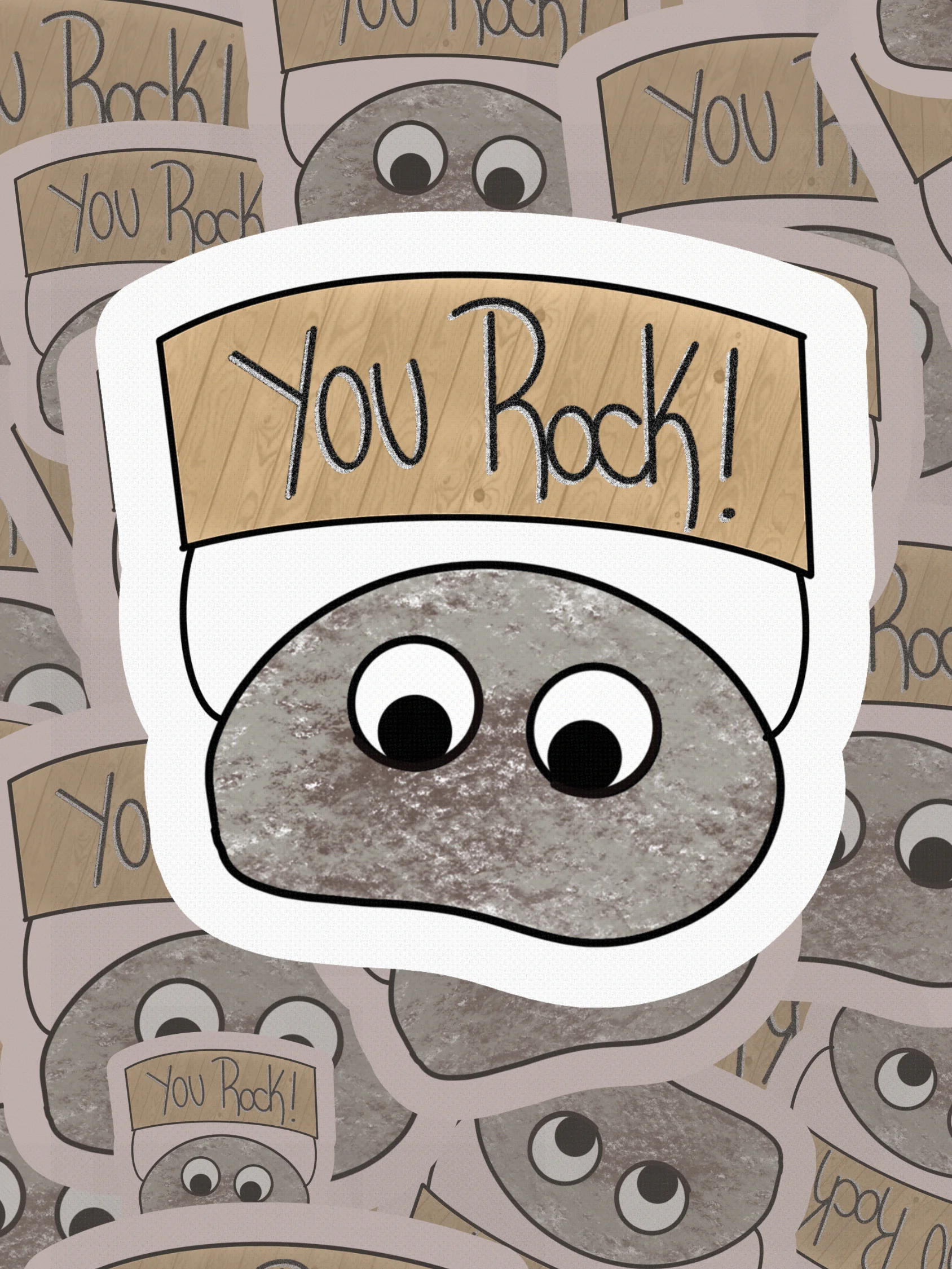 You Rock - Rock Sticker product image (1)