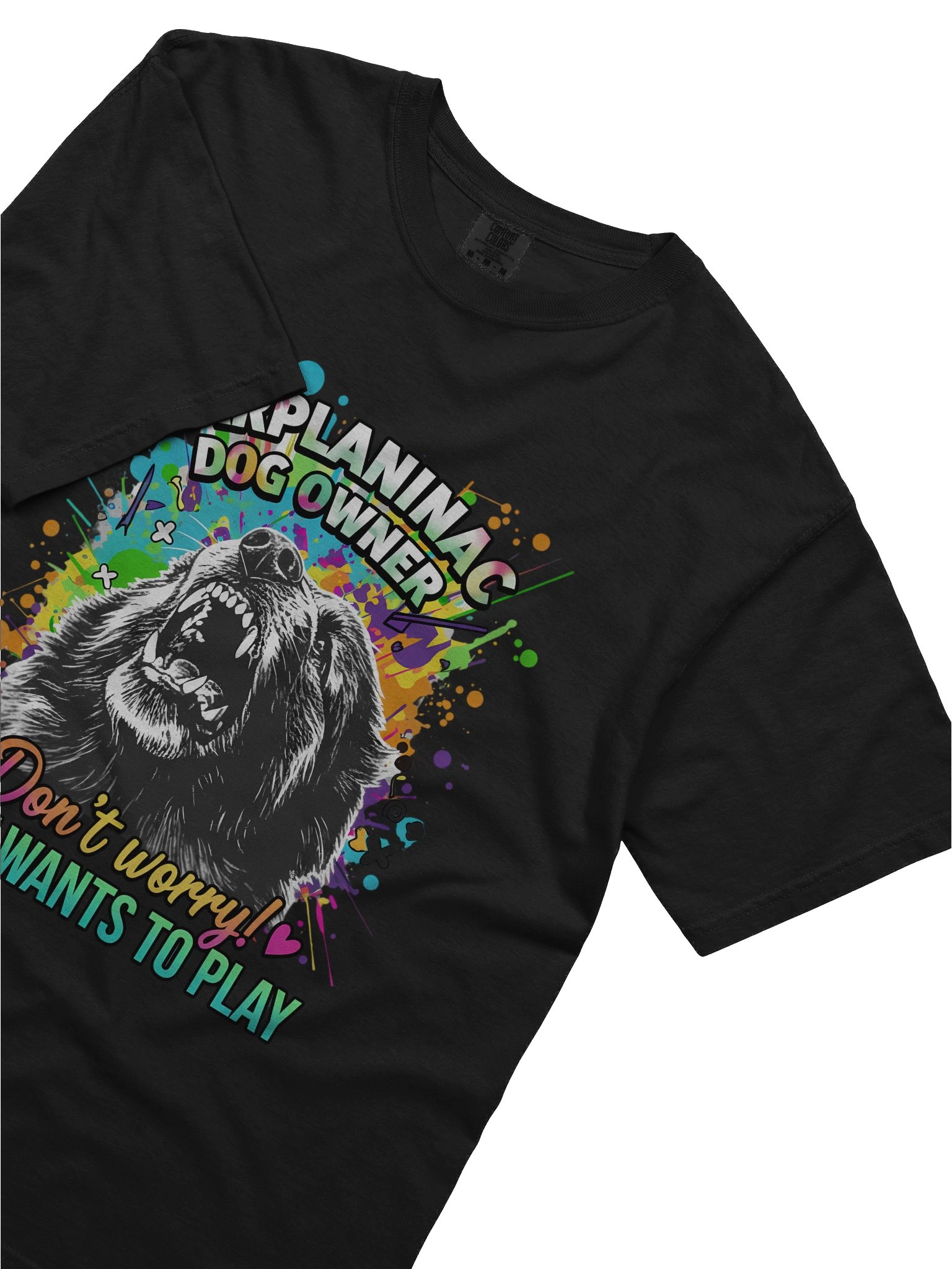 Big Dog Bark Funny T-Shirt | Dog Dad & Mom Gift product image (6)