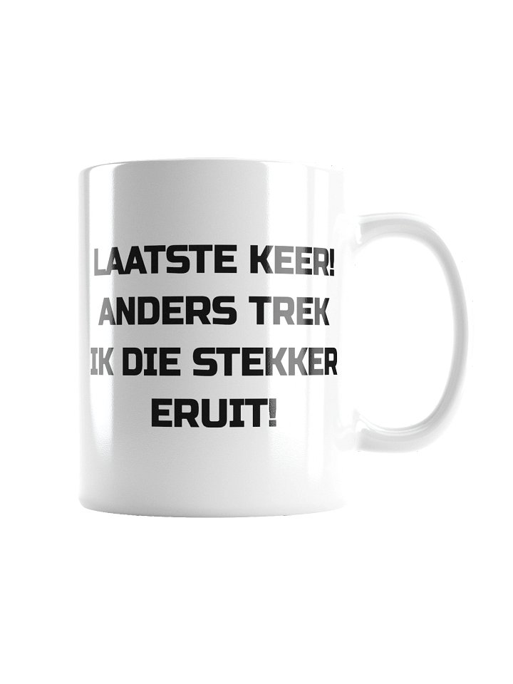 Stekker eruit Mok product image (2)