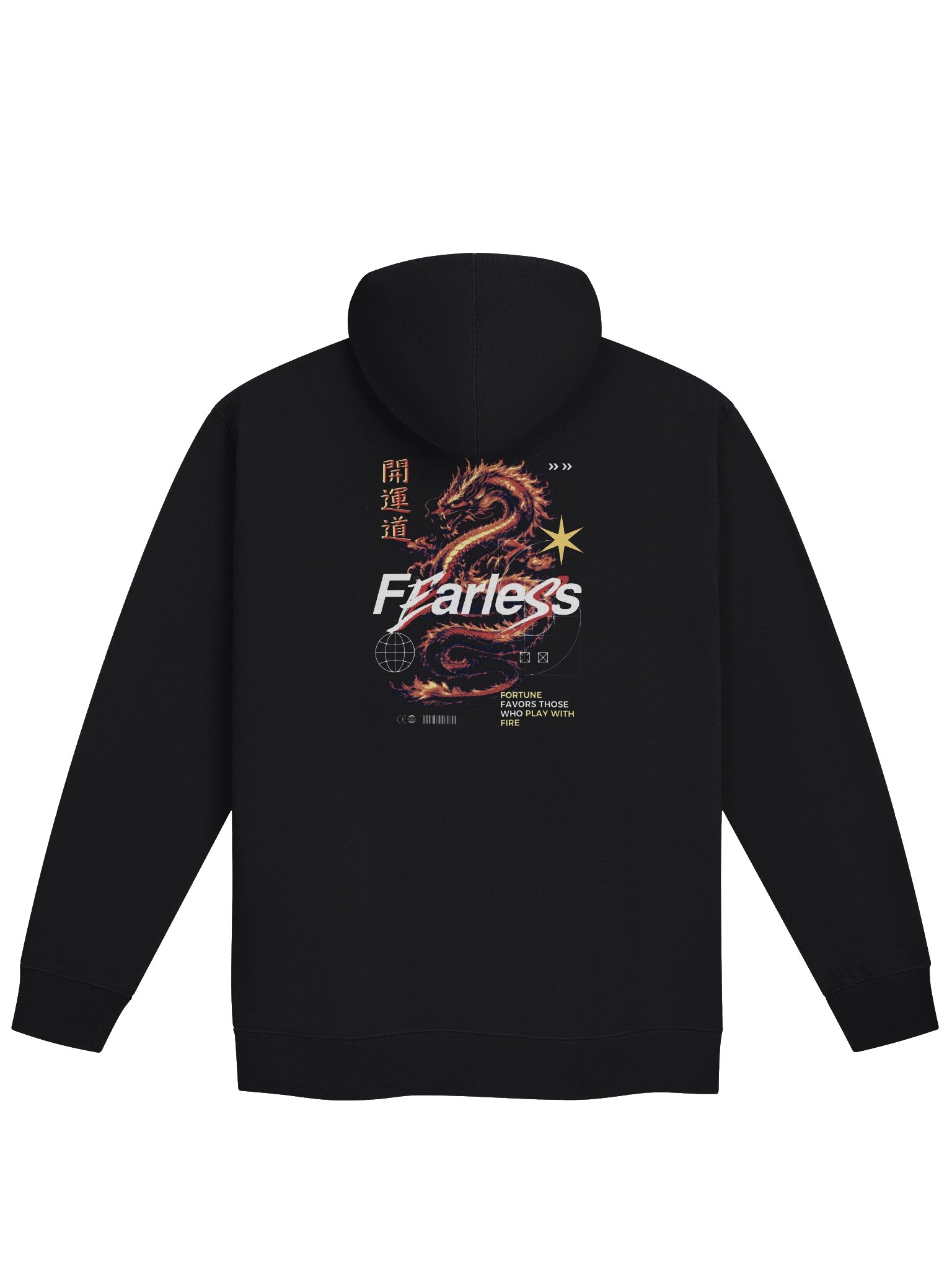 Fierless Graphic Zip-Up Hoodie product image (5)