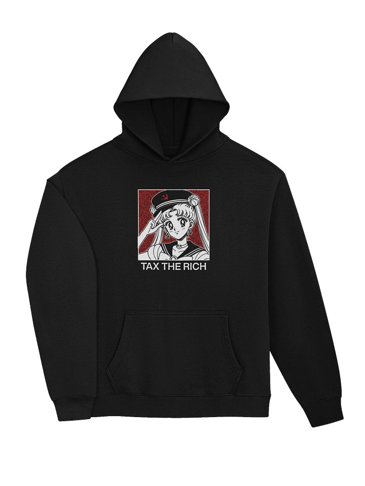 TAX THE RICH ! Hoodie. black vers. product image (1)